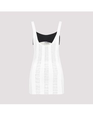 The Attico Double-Layered Top - White
