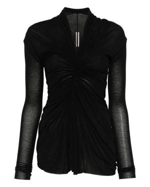 Rick Owens Radiance Ls Top - Black