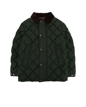 Moncler Mini Fruzan Short Parka Jacket For Kids - Black