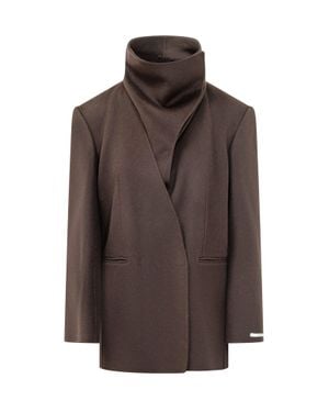Sportmax Spsmanna Tailored Jacket - Brown