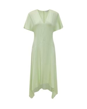 Stella McCartney Satin Suit With Sneck A V - Green