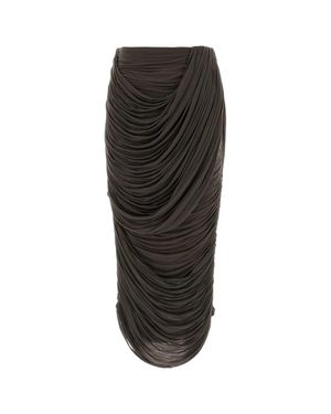 Magda Butrym Stretch Cupo Skirt - Black