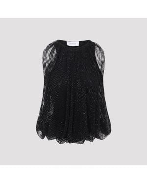 Sportmax Nodo Strass Top - Black