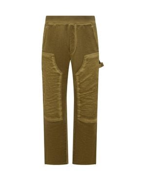 DSquared² Cargo Velvet Pants For Fw25 - Green