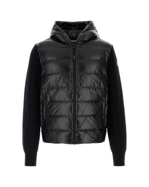 Moncler Wool Blend Jacket - Black