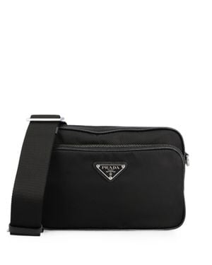 Prada Nylon Crossbody Bag - Black