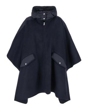 Moncler Long Season Hooded Jacket - Blue
