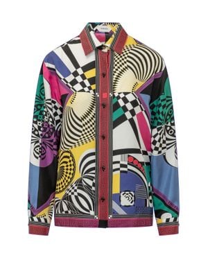 Versace Formal Dress Shirt - Gray