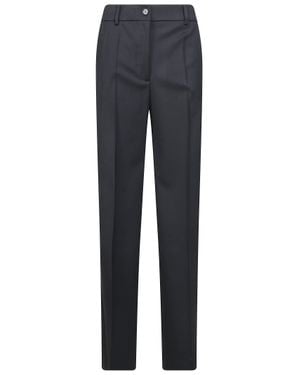 P.A.R.O.S.H. Stretch Wool-Blend Pants - Blue