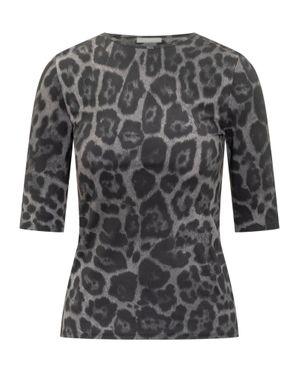 Stella McCartney Stampaint Leo Paint Top - Gray