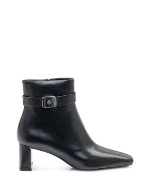 Tory Burch Leather Georgia Boots - Black