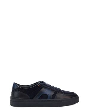 Santoni Sneakers Dbs - Black