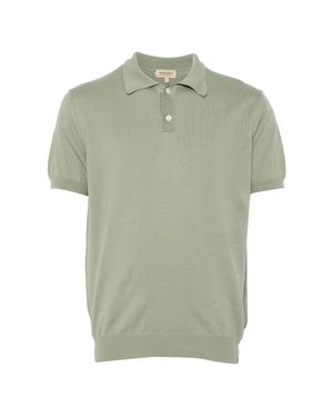 Woolrich Knitted Polo - Green