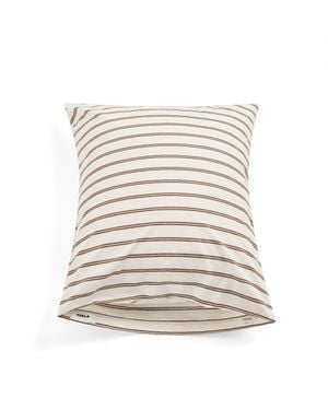 Tekla Eco-Friendly Striped Pillow Sham 50X90 - White