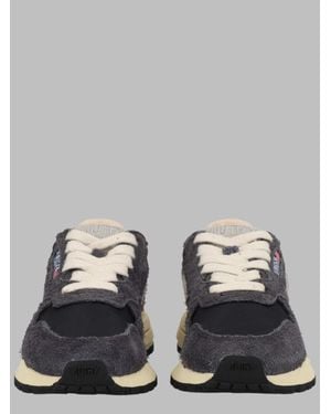 Autry Mini Reelwikid Low Sneakers For Kids - Gray
