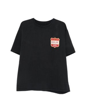 Rhude Filfaro Crest Tee - Black