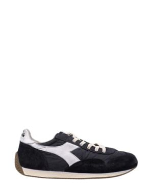 Diadora Leather Low-Top Sneakers - White