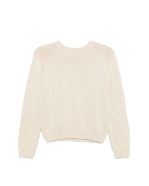 Filson Soft Textured Classic Fit Cotton Sweater - Natural