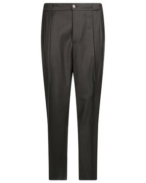 BRIGLIA Flannel Pants - Gray