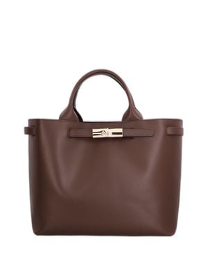 Longchamp Le Smart Mini Handbag - Brown