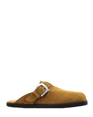 Maison Margiela 100% Sheepskin Sandals - Brown