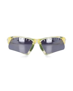 Oakley Rectangular Shield Sunglasses - Blue