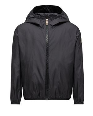Moncler Kids Lightweight Nylon Jacket - Black