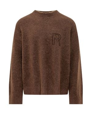 Represent Logo Sweater - Brown