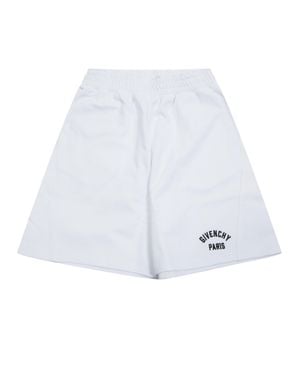 Givenchy Kids Logo Shorts - White