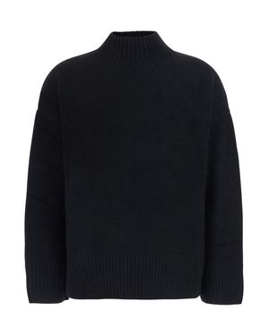 Le Plain Cashmere Turtleneck Pullover Sweater - Blue