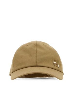 Fendi Logo Baseball Cap - Natural