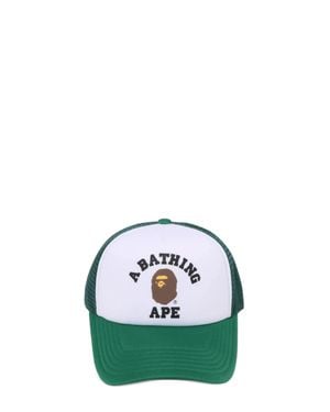 A Bathing Ape Mini Logo Baseball Cap For - Green