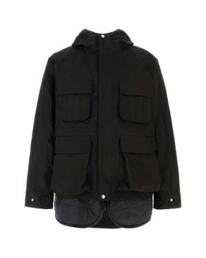 Sacai Cotton Blend Jacket - Black