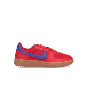 Nike Bright Fabric Sneakers - Red