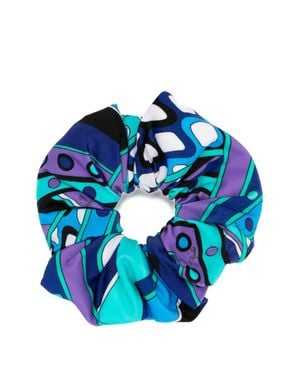PUCCI Mini Zip Tail Piece With Vivara Print - Blue