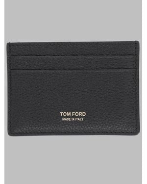 Tom Ford Fw26 Designer Wallet - Black