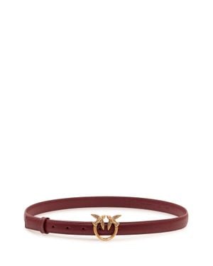 Pinko Love Berrand Mini Belt - White