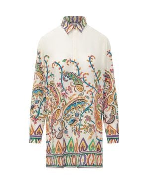 Etro Regular Paisley Shirt - White