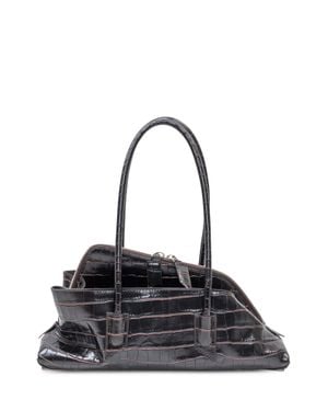 The Attico Mini Elegant Shoulder Bag - Black
