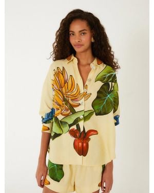 FARM Rio Banana Grapes Shirt - Yellow