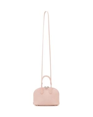 Self-Portrait Lizard Toast Mini Handbag - Pink