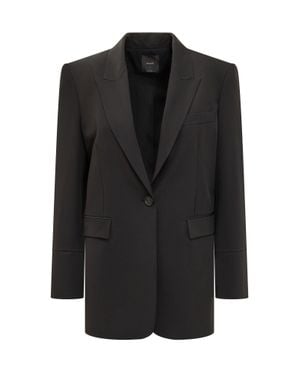 Pinko Kamut Fluid Jacket Blazer - Black
