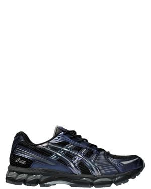Asics Synthetic Leather Sneakers - Blue