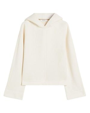 Max Mara Pure Pure Hooded Sweatshirt - White