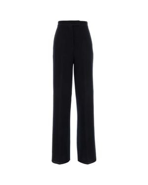 Max Mara Attinia Virgin Wool Pant - Black
