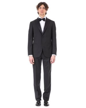 Caruso Tailored Tuxedo Norma Fit, Drop 7R - Black