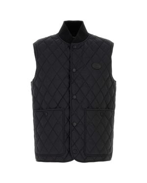 Burberry Uphampton Gilet For - Black