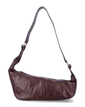 Paloma Wool Leather Shoulder Bag - Purple