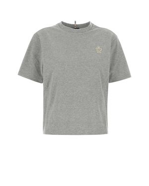 Moncler Mini Graphic T-Shirt 3-Pack - Gray