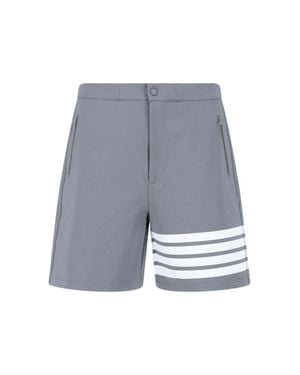 Thom Browne Pants Viscose - Gray